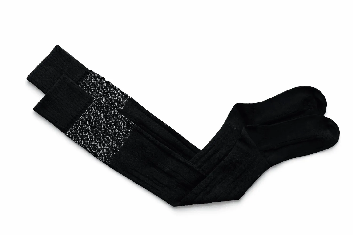 Fogal Giada overknees 40D black bomuld