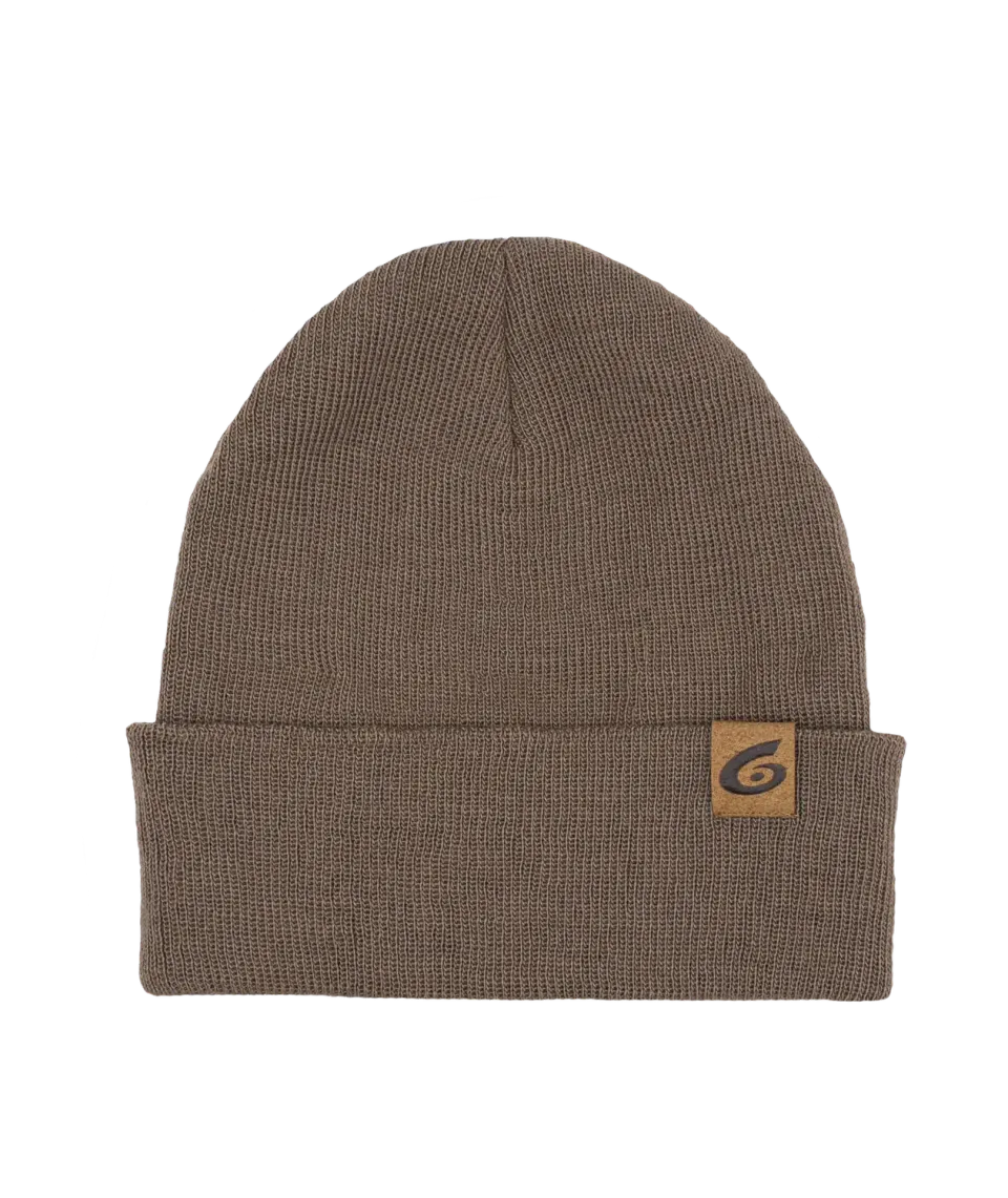 Point6 Knit Beanie hue grå merinould