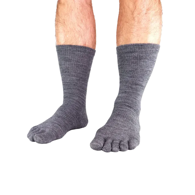 Funq Wear Warm Five tåstrømper 41/42 tyk uld