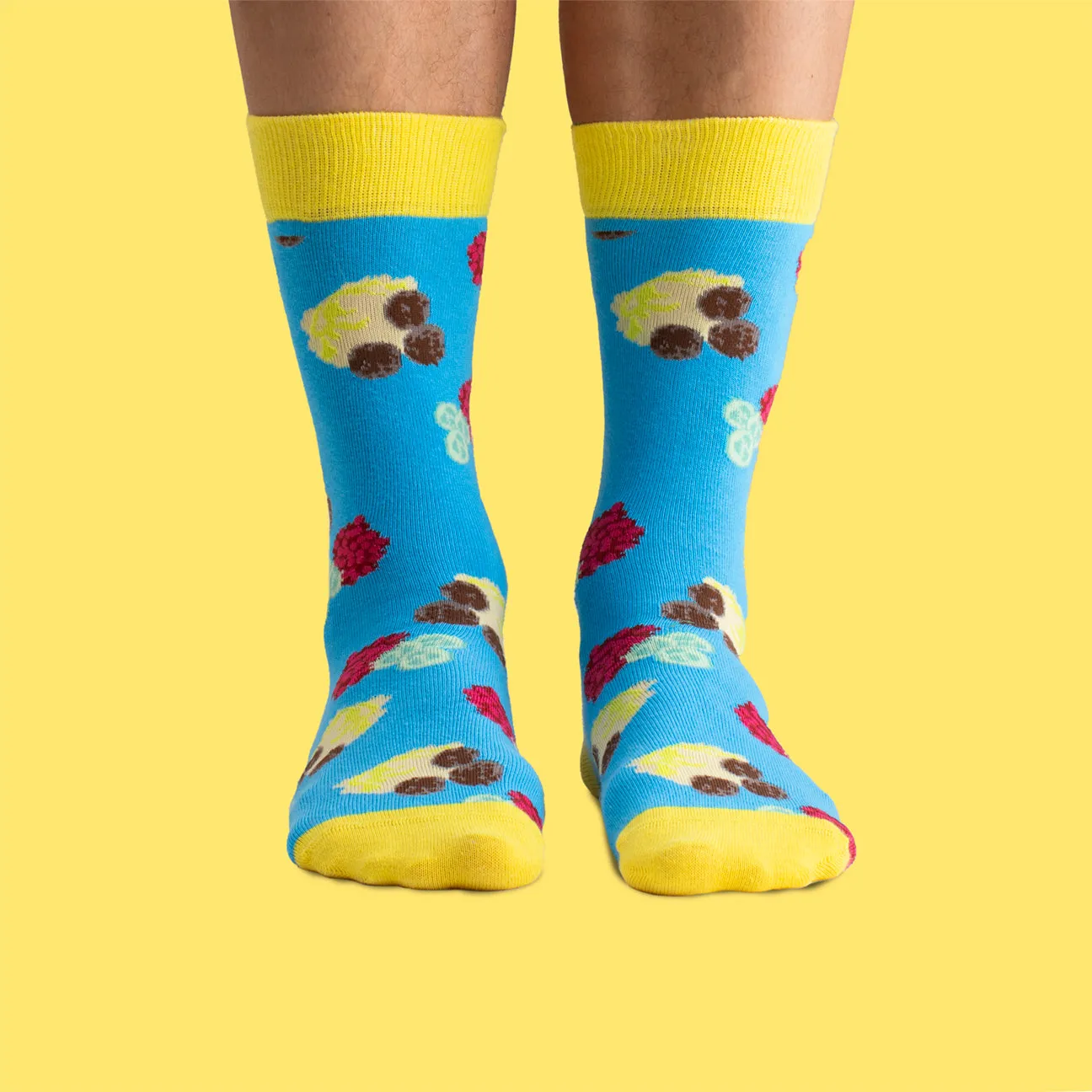 Svensk Husman kødboller strømper 36-40 bomuld