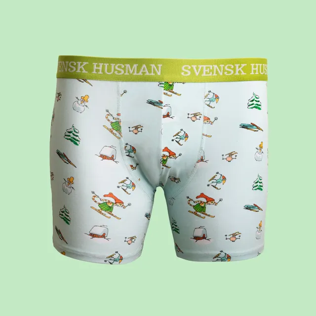 Svensk Husman Findus Skidor boxer herre stretch