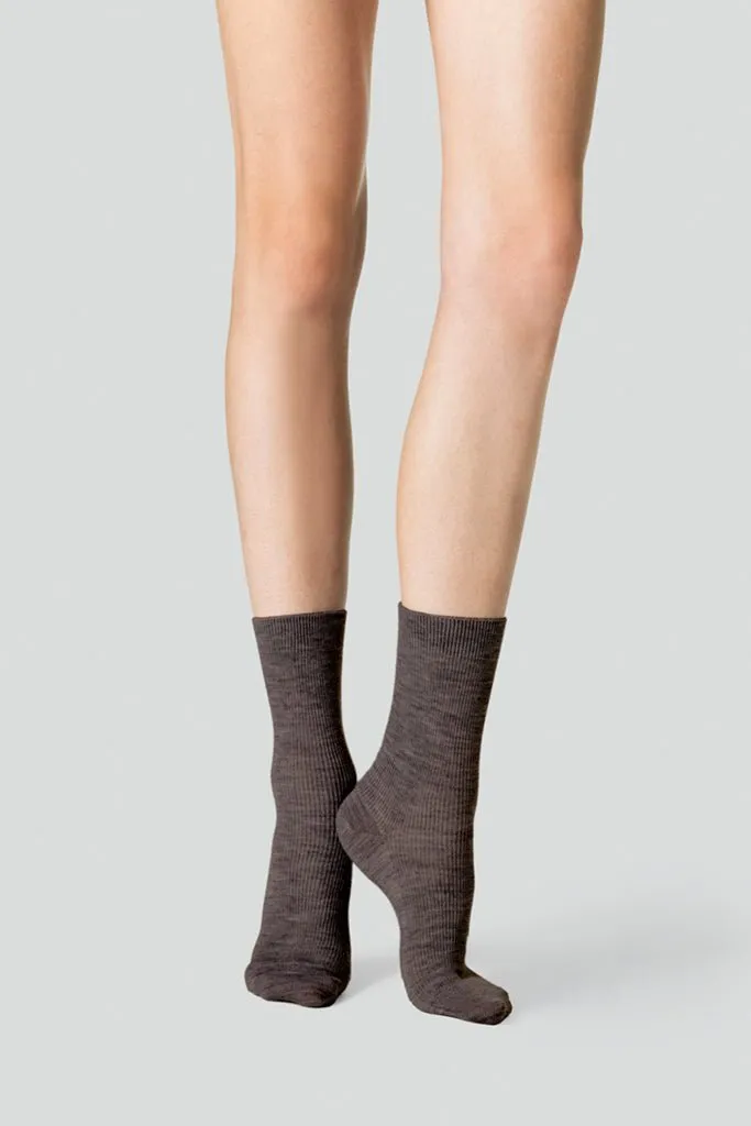 Fogal Nepal Ankle Socks 80D ankelstrømper sort uld