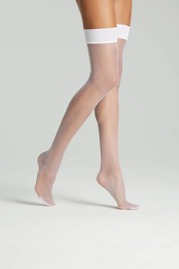 Fogal Catwalk strømper sort M – sheer 15D mat
