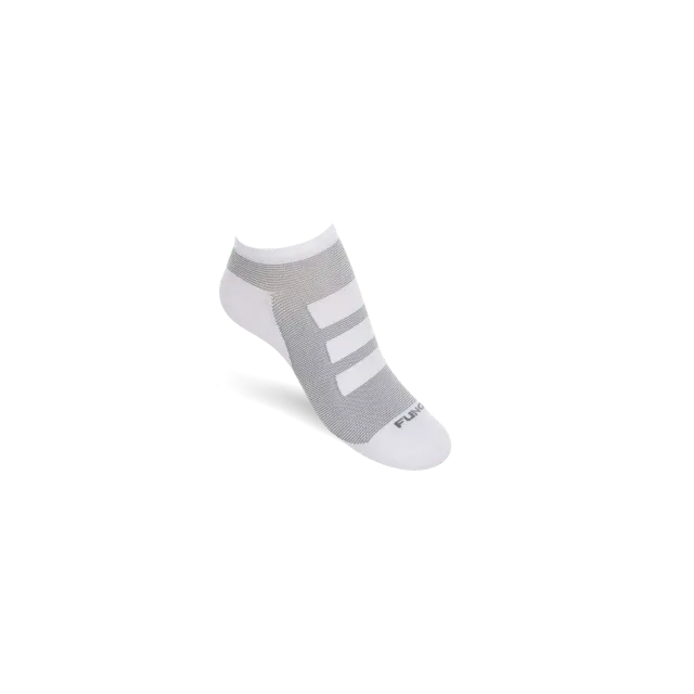 Funq Wear Light Weight no show strømper hvid tynd