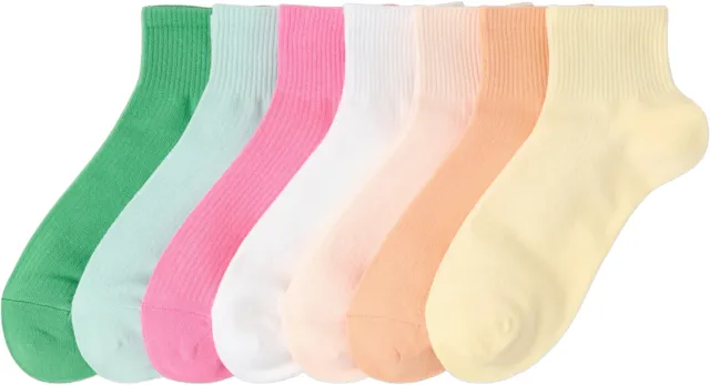 Footies Ribbed High Ankle Socks strømper økologisk bomuld