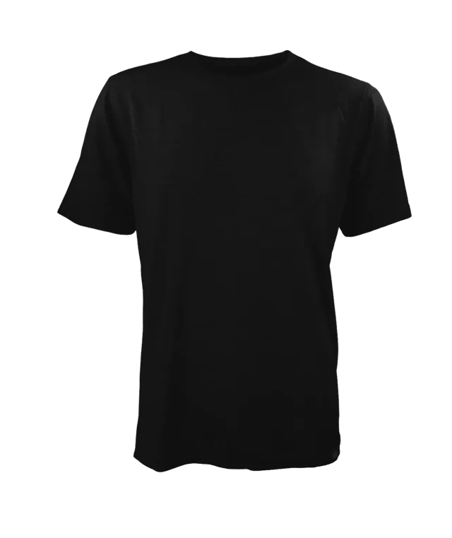 Point6 Alpine Mid-Weight uld t-shirt sort merino
