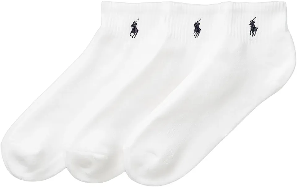 Footies Quarter Sock ankelstrømper 3-pak hvid