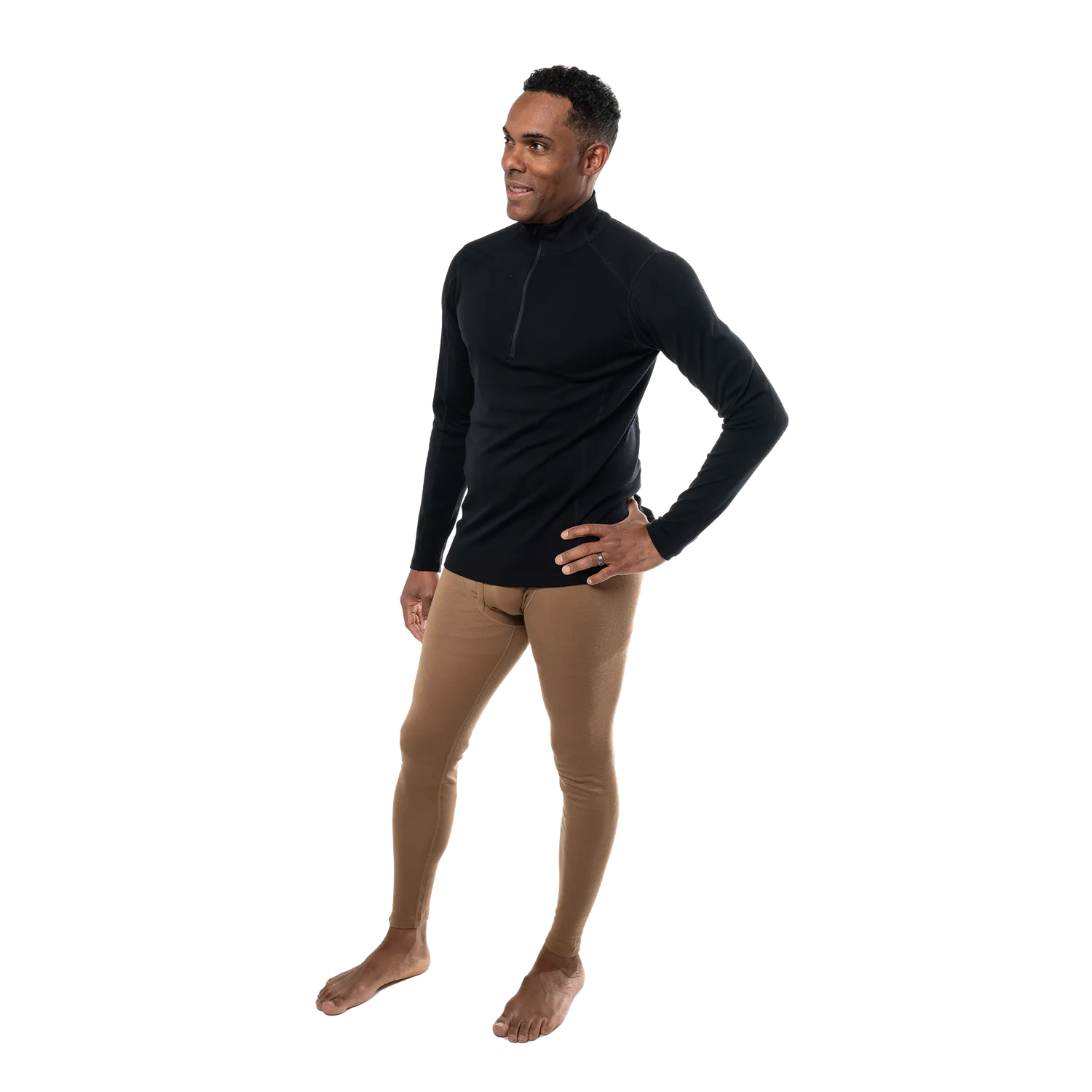 Point6 Base Layer Mid-Weight underbukser sort merino