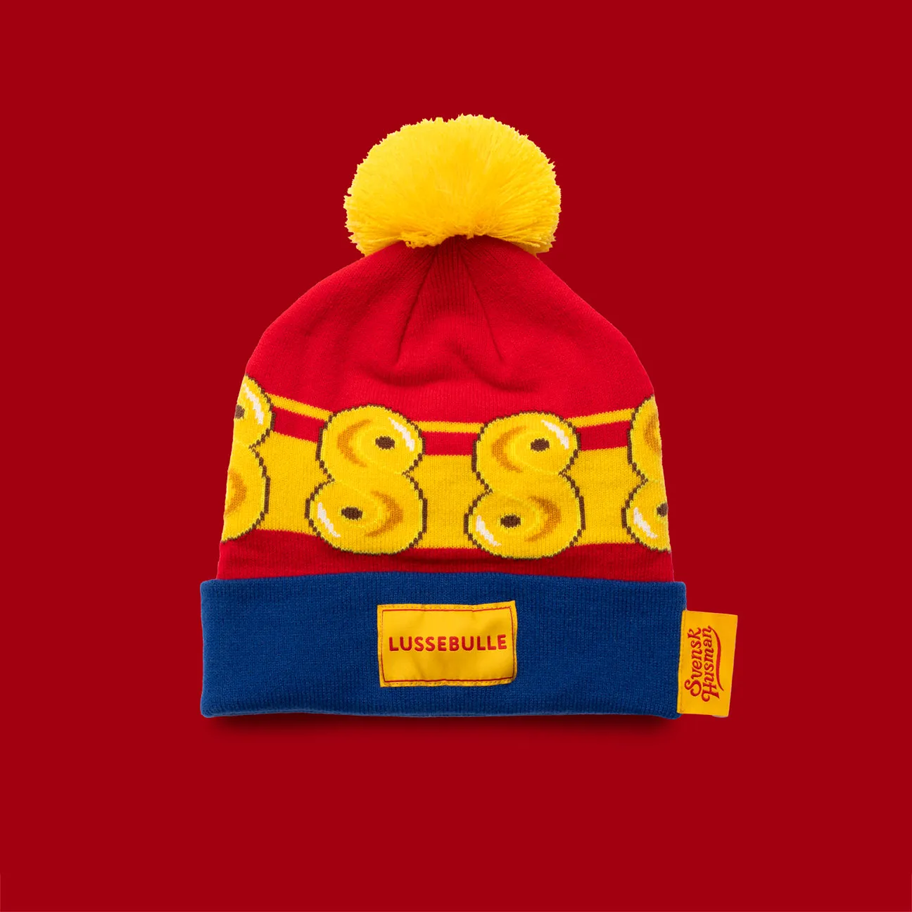 Svensk Husman Lussebulle hue polyester one size