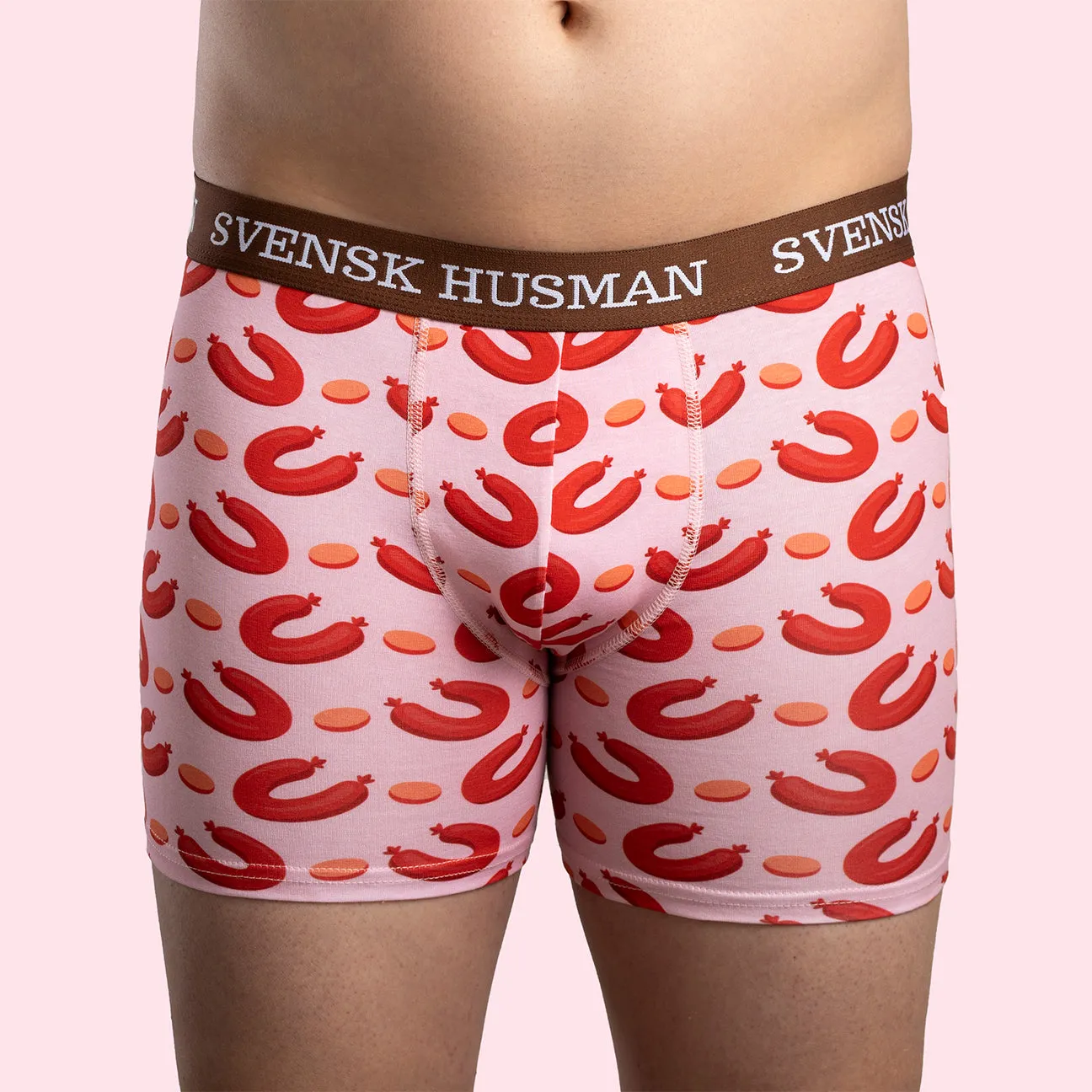 Svensk Husman Falukorv boxershorts S sort