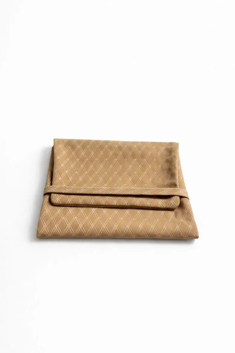 Fogal Prêt-à-Porter rejseetui beige satin one size
