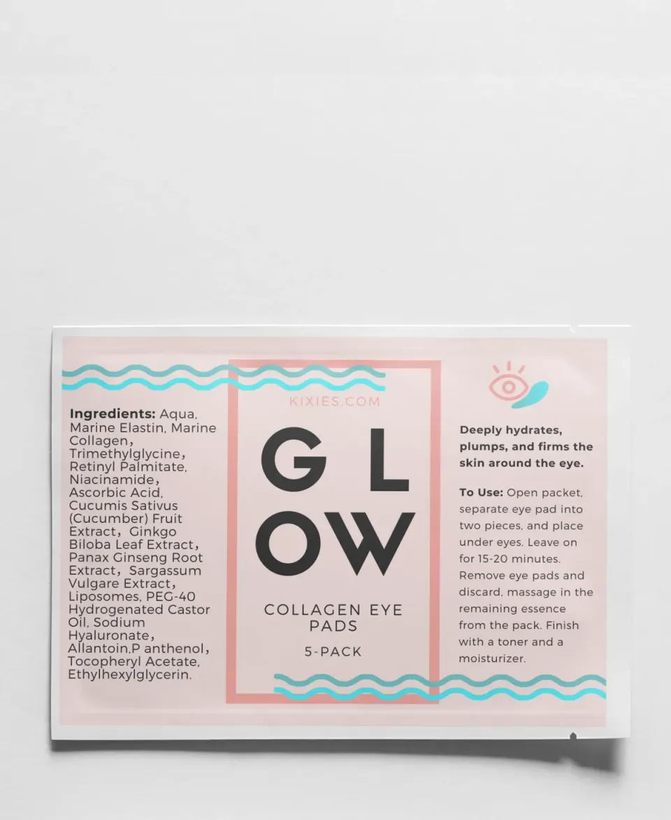 Kix'ies Collagen Eye Pads øjenmaske 5-pak