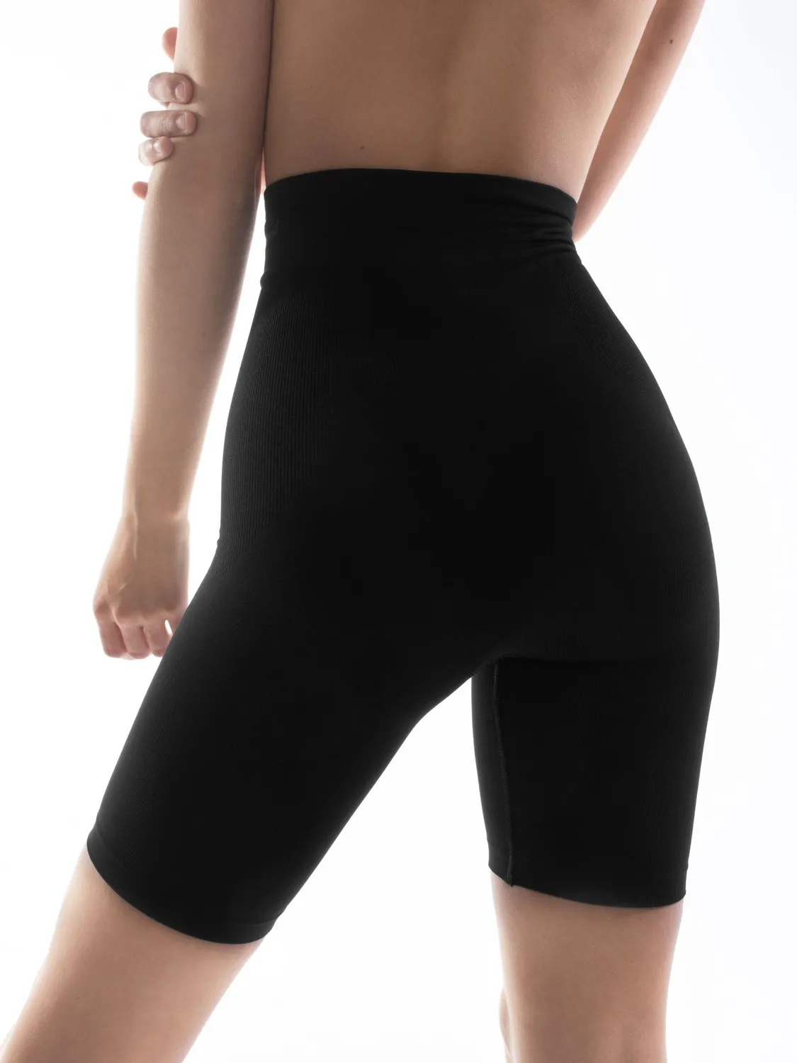 Fogal Uma shaping shorts høj talje sort formende