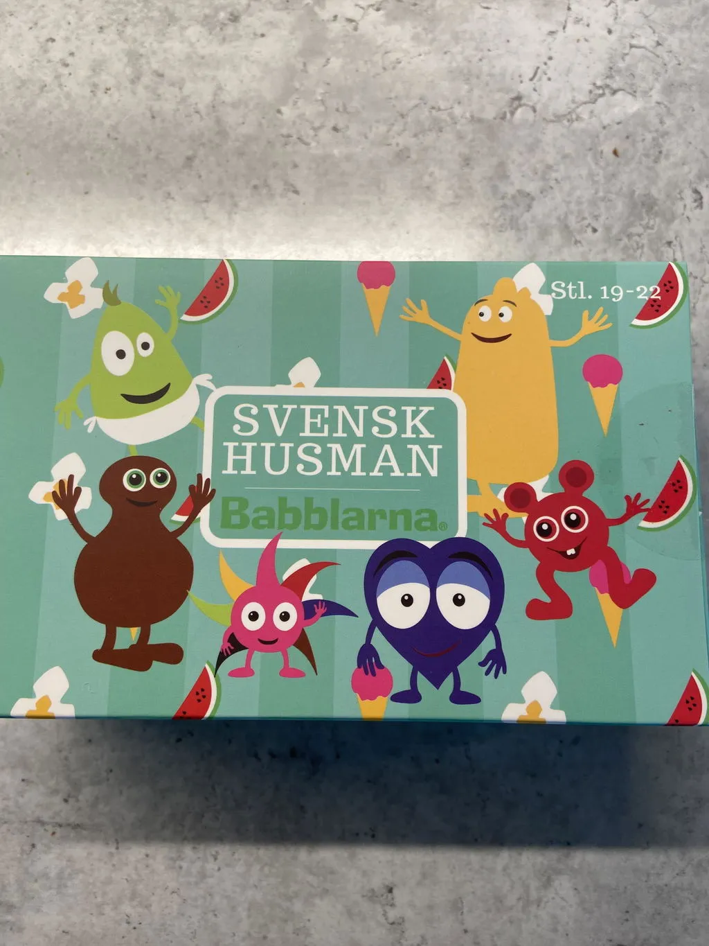 Svensk Husman Emil børnestrømper 3-pak 31-34