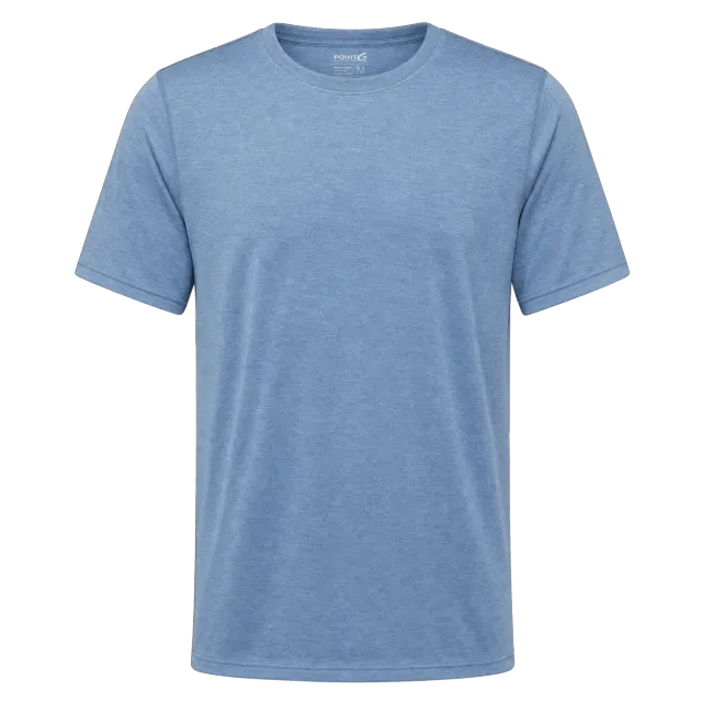 Point6 Merino Tencel t-shirt herre kort ærme UPF45