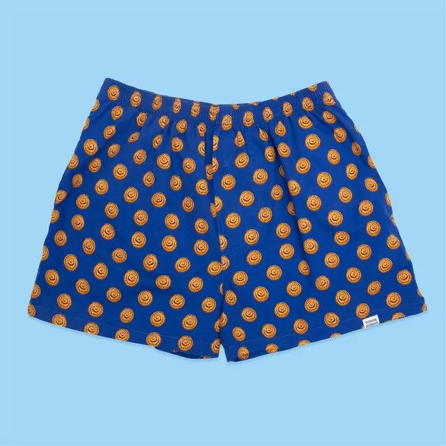 Svensk Husman Kanelbolle boxershorts S bomuld lommer