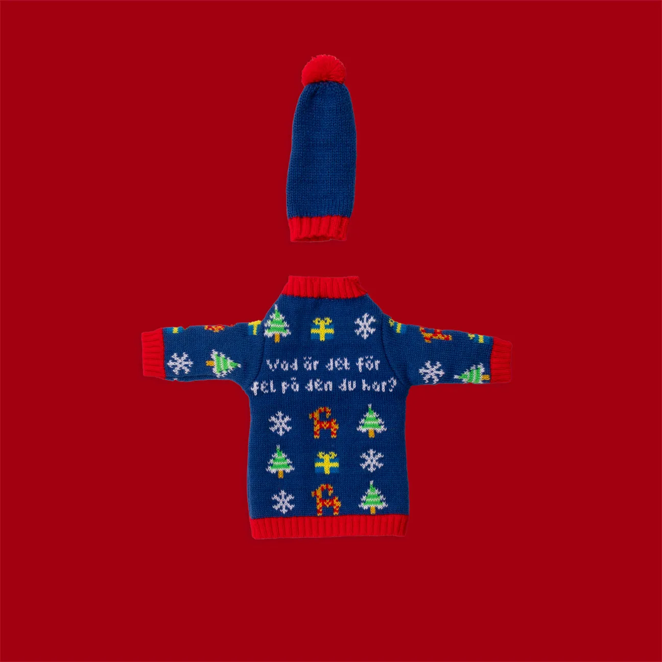 Svensk Husman Grog flaskeskjorte polyester 75 cl