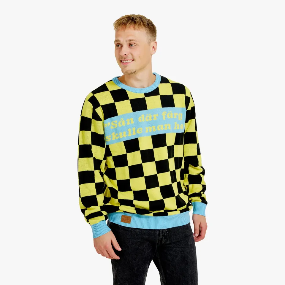 Svensk Husman Tomteverkstad juletrøje herrer akryl XS-XXL