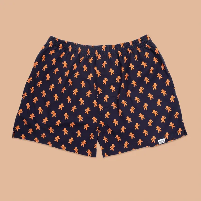 Svensk Husman Pepparkaka boxershorts unisex lommer