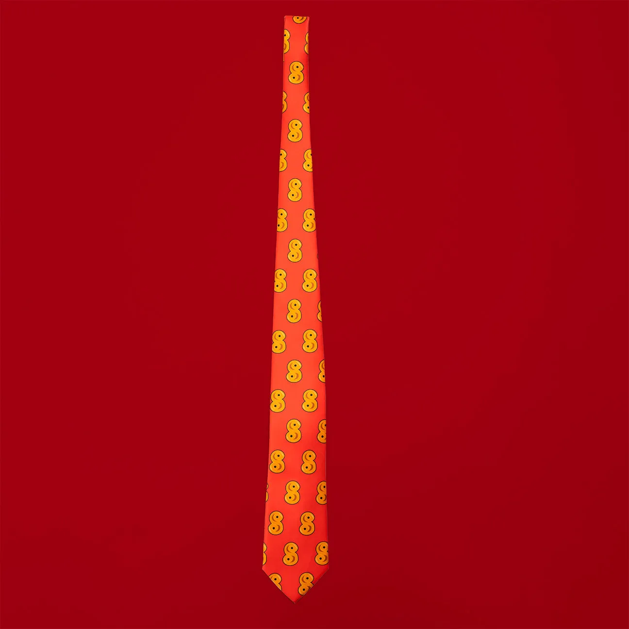 Svensk Husman Lussebulle slips polyester gyldengul