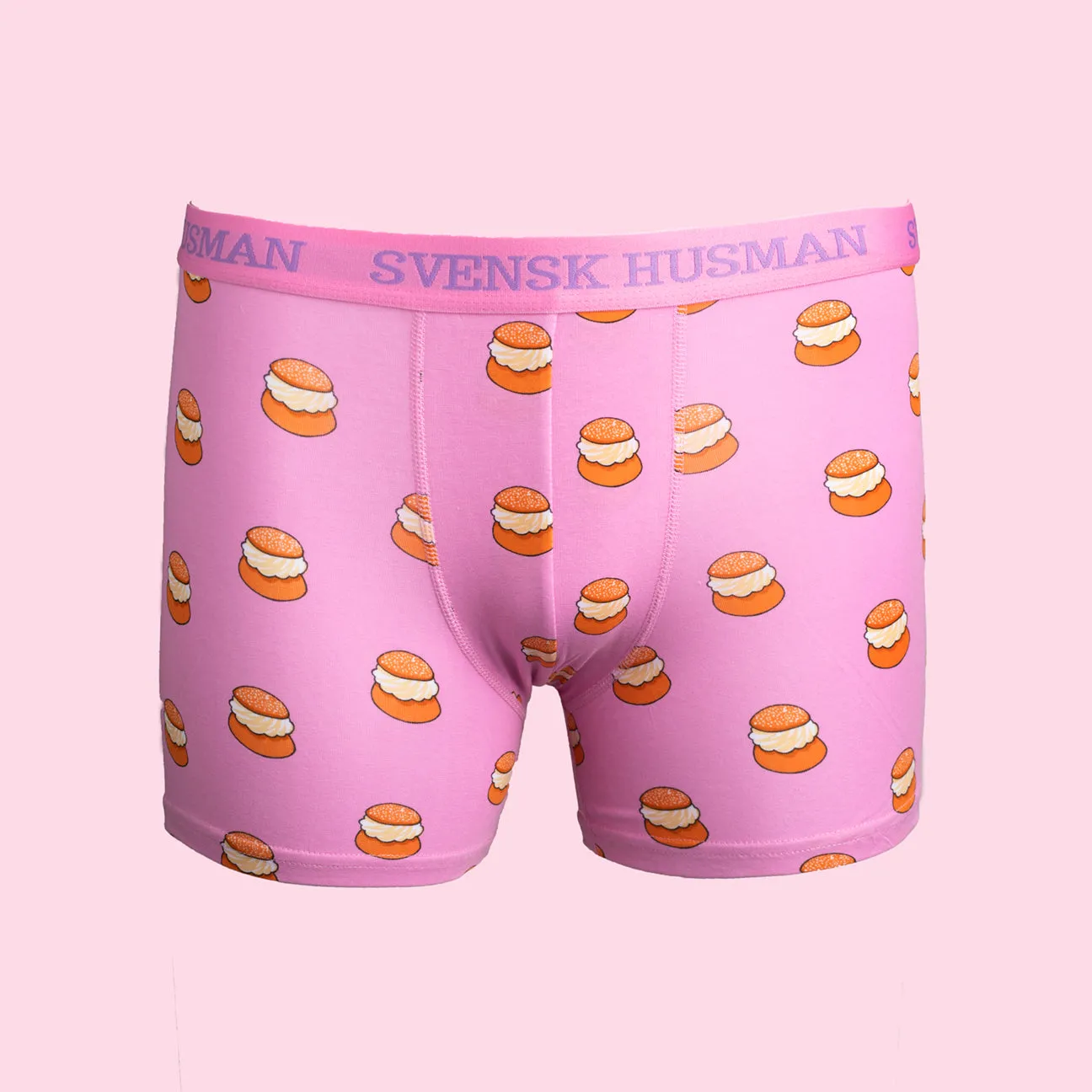Svensk Husman Fikafavoriter boxershorts 4-pak L bomuld