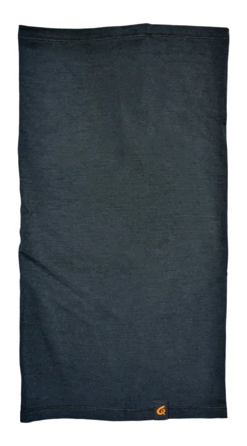 Point6 Single Layer Long Gaiter halsedisse sort merino