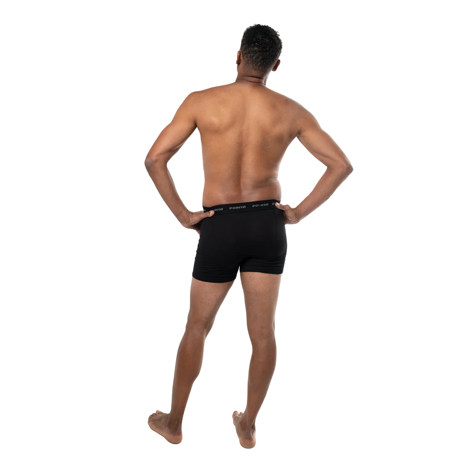Point6 Merino Boxer Briefs underbukser sort uld