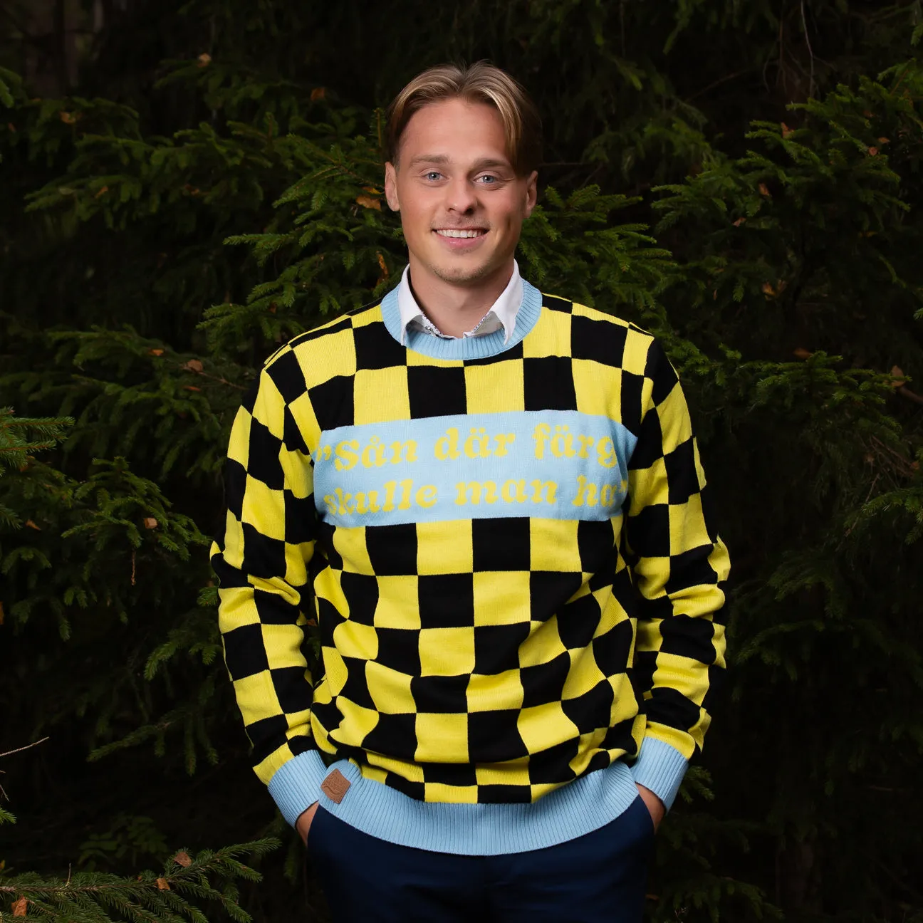 Svensk Husman Tomteverkstad juletrøje herrer akryl XS-XXL