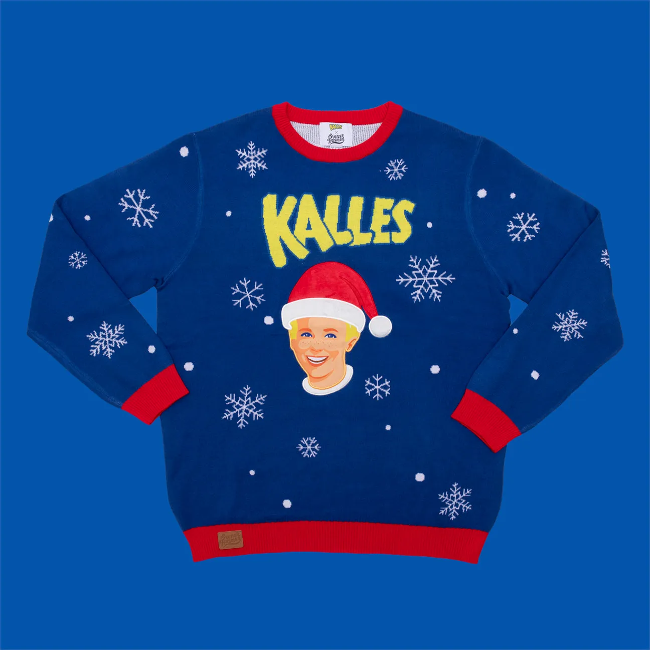 Svensk Husman Julesweater Kalles Kaviar herre akryl