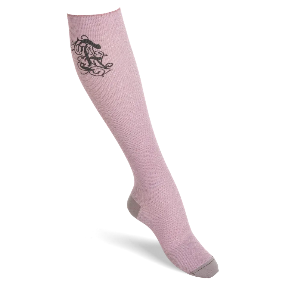 Funq Wear Original støttestrømper pink tynd bomuld