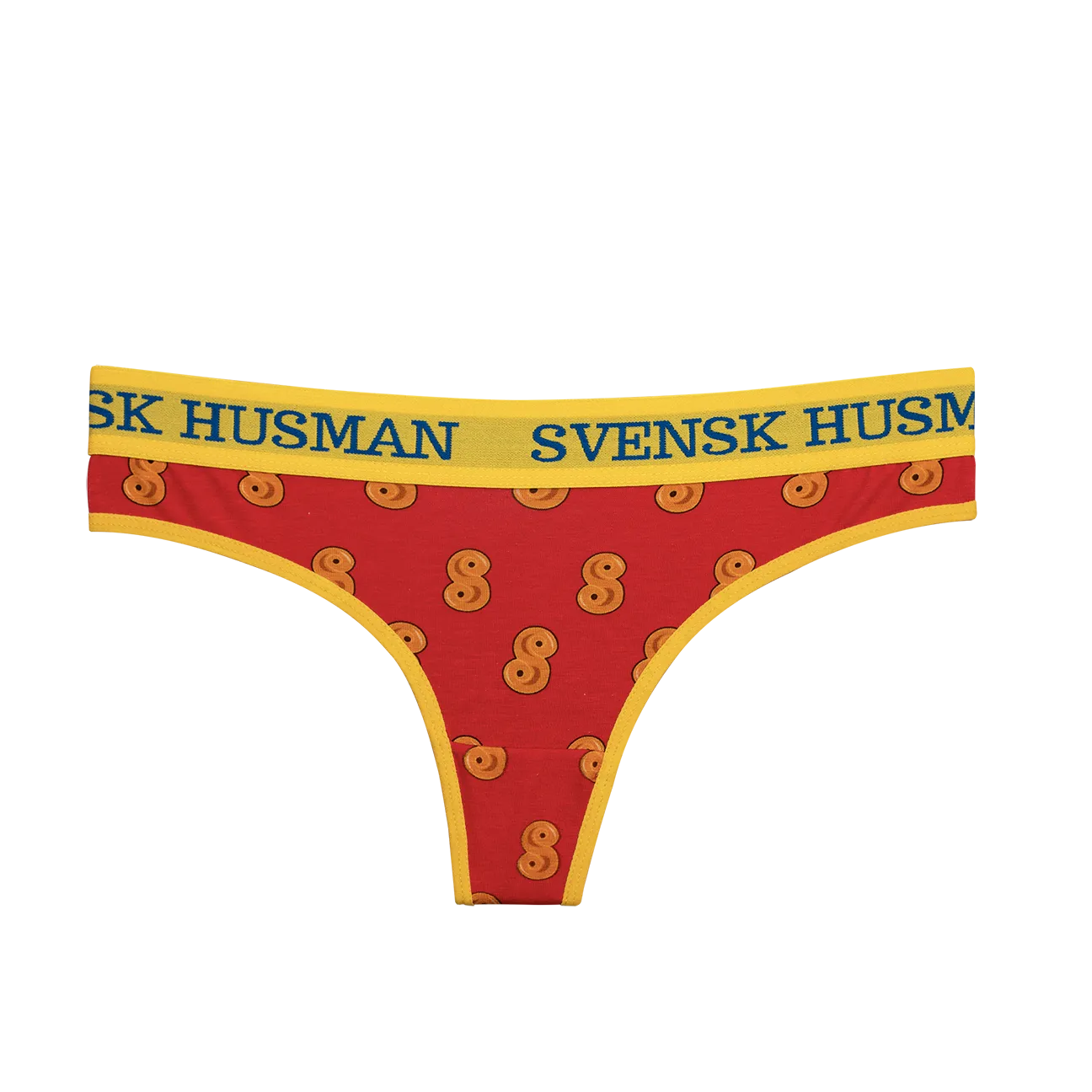 Svensk Husman Lussebulle stringtrus S bomuld