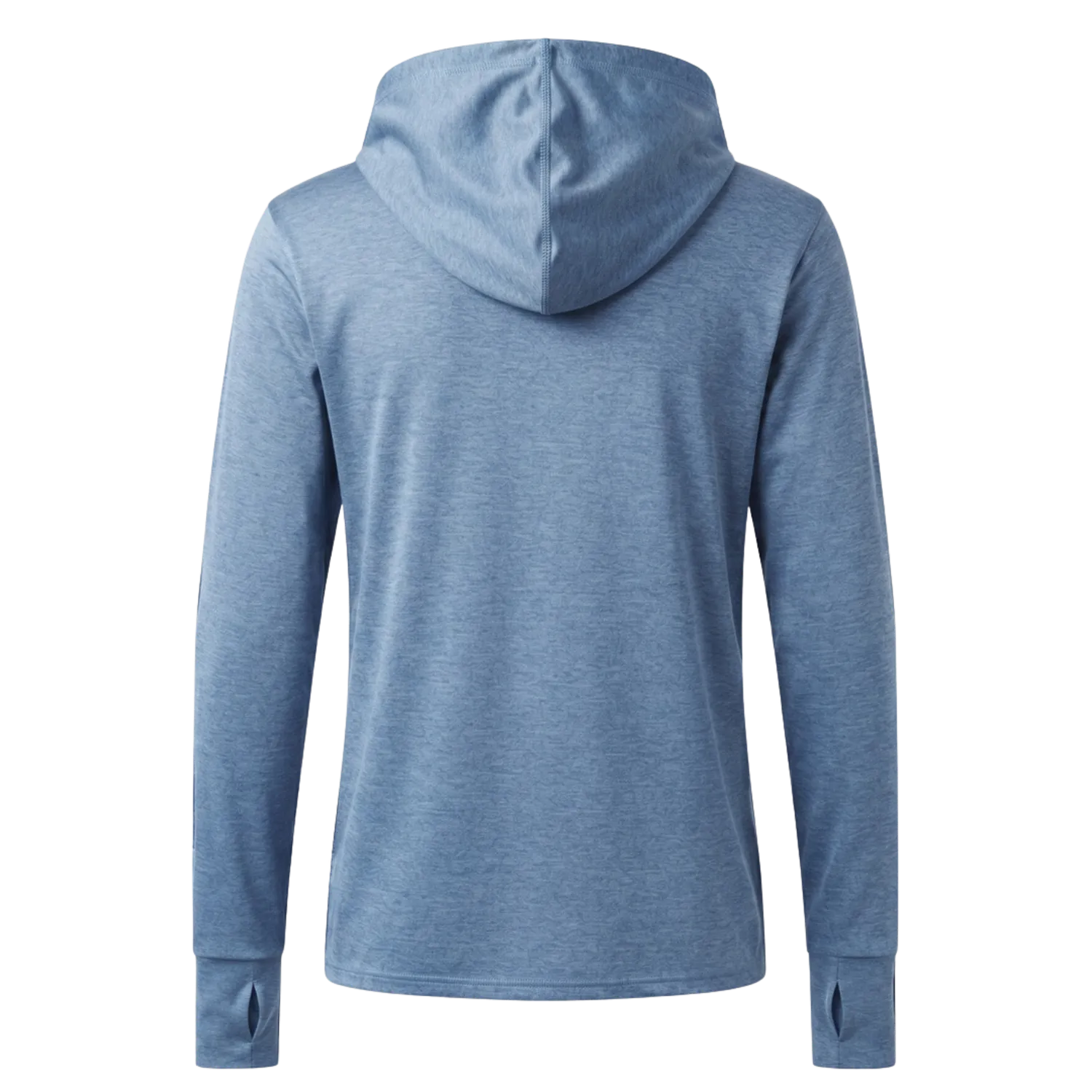 Point6 Merino Tencel Hoodie hættetrøje herre denim UPF45