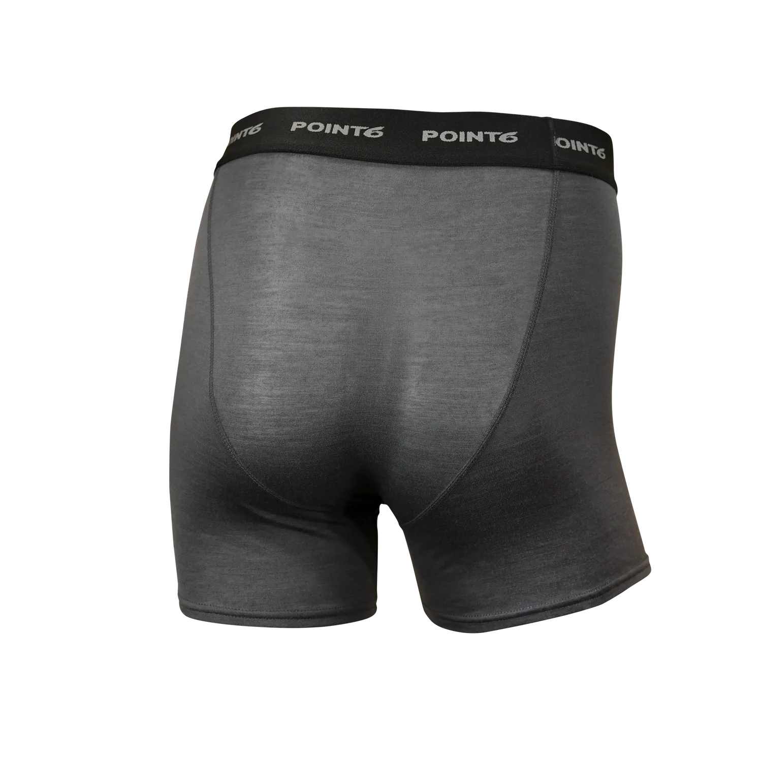 Point6 Merino Boxer Briefs underbukser sort uld