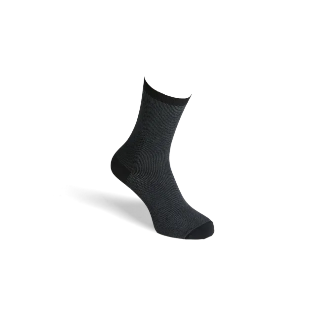 Funq Wear Original Bold Classic Charcoal støttesokker bomuld