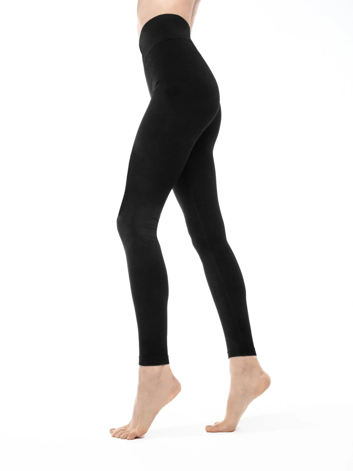 Fogal Serena leggings sort S-M sømløse ultra-bløde