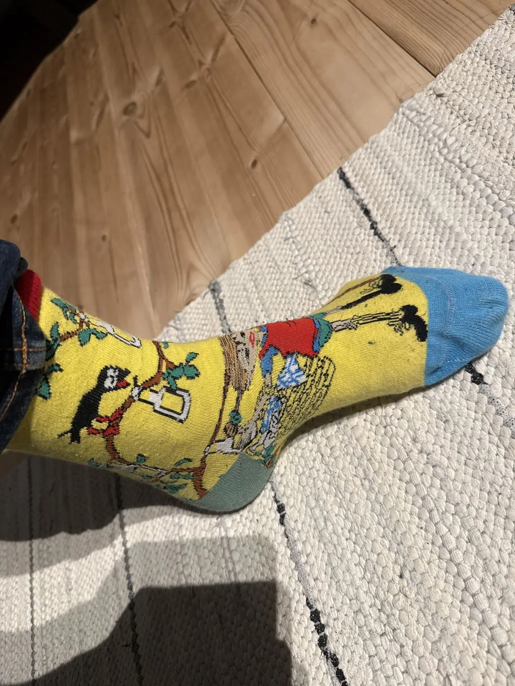 Pippi Långstrump Pippi Træ sokker flerfarvet