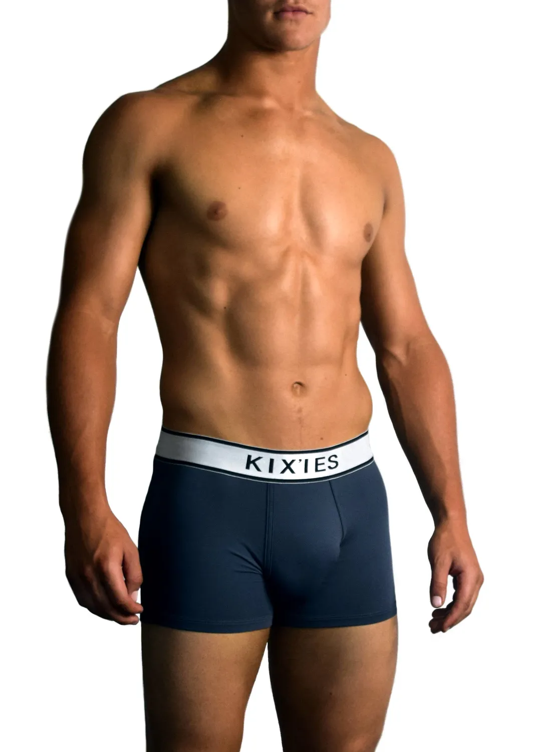 Kix'ies Mesh Trunks herreunderbukser grå