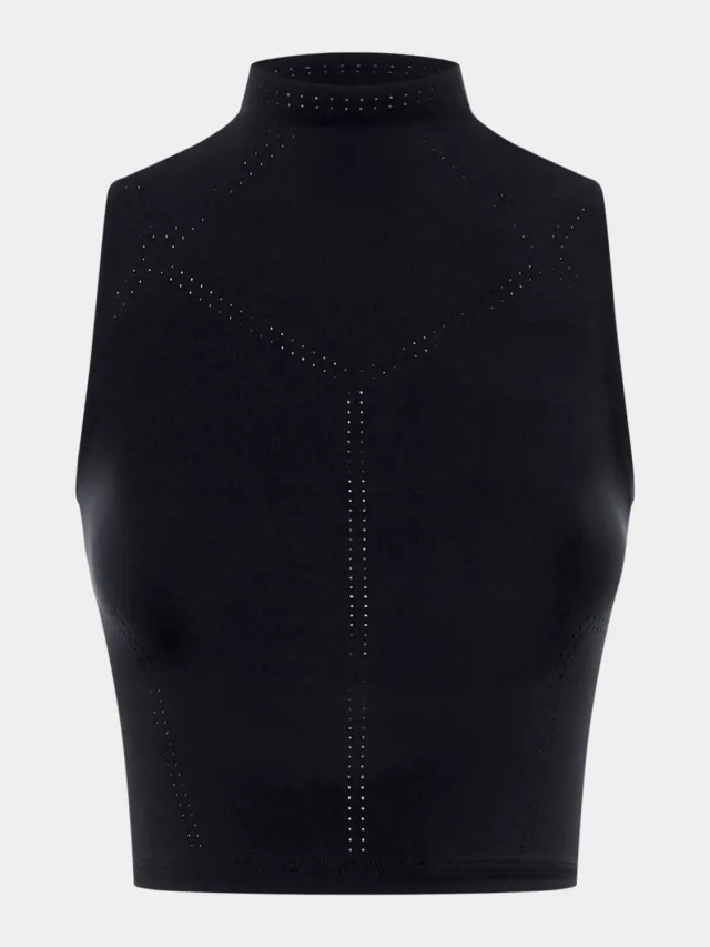 Fogal Balmora Crop Top Baltic sømløs BH-top