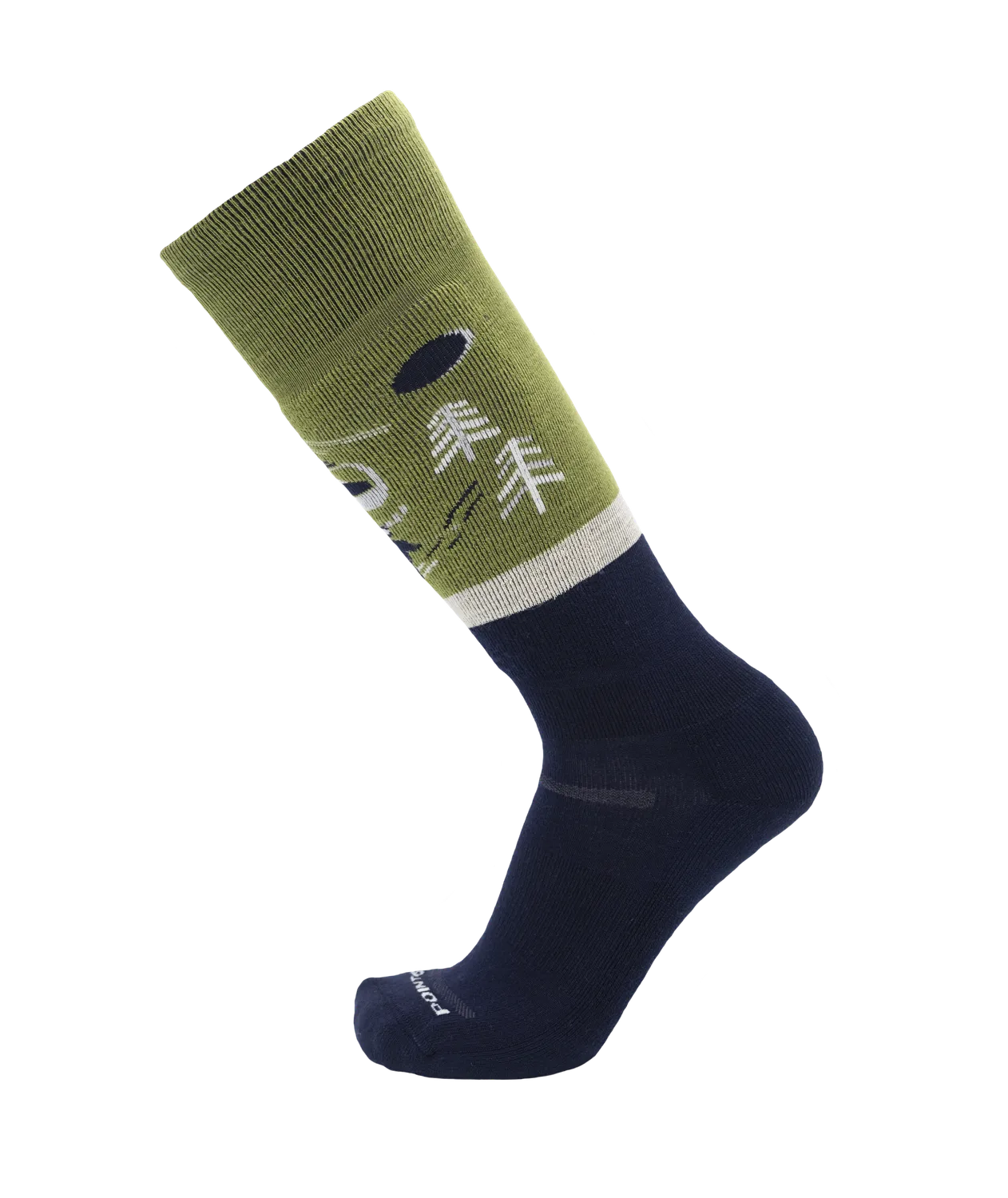 Point6 Moose Tracks Light OTC skistrømper mauve merino