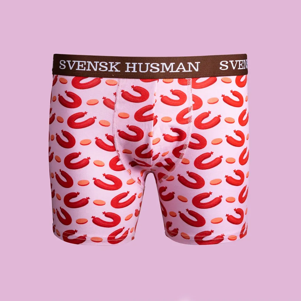 Svensk Husman Falukorv boxershorts S sort