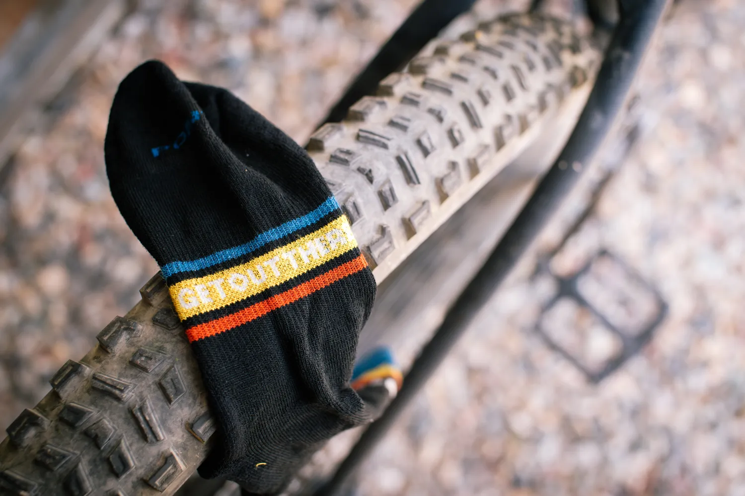 Point6 Duzer Bikepacking 3/4 Crew cykelstrømper