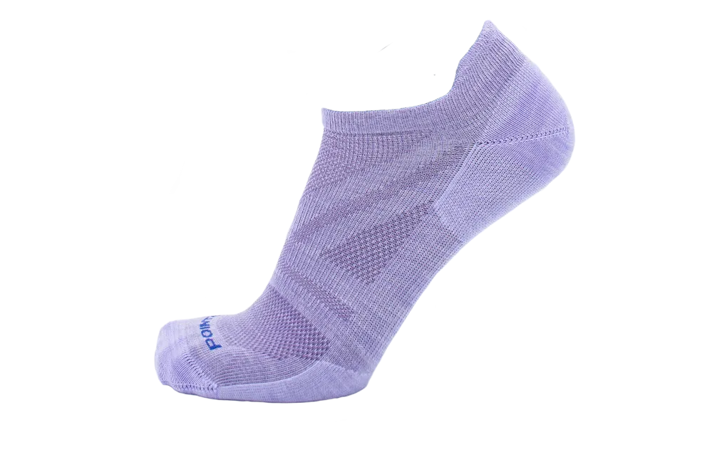 Point6 Ghost Runner Ultra Light strømper hvid M