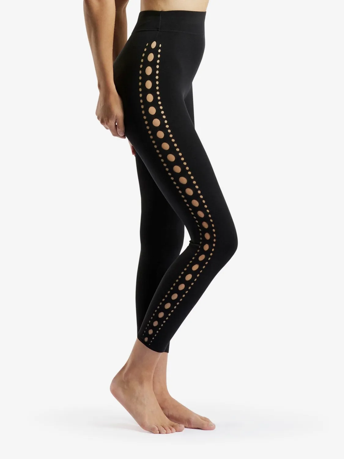 Fogal Allegra High-Waist leggings sort formende
