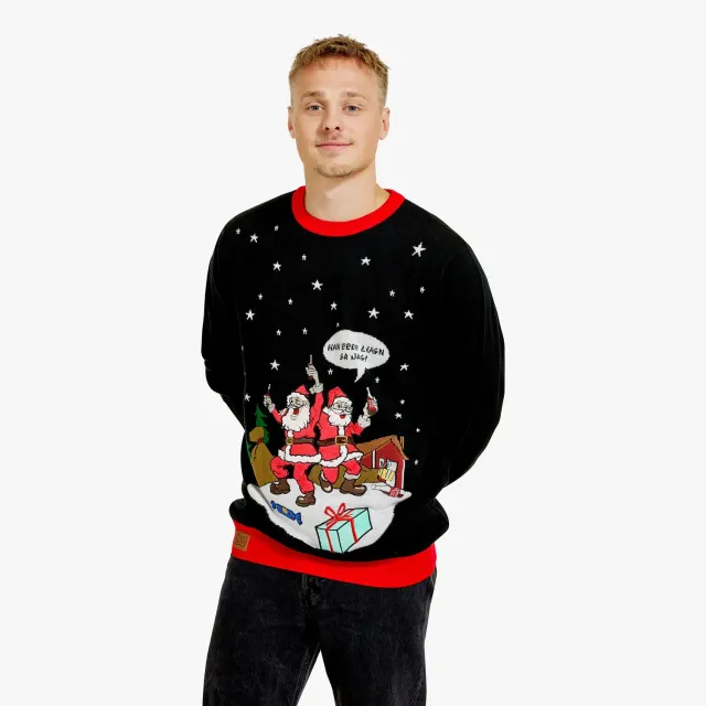 Svensk Husman Han e lugn juletrøje herre M akryl