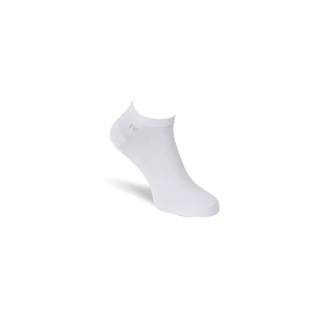 Funq Wear Align Low Cut bambusstrømper hvid 3-pak tynd