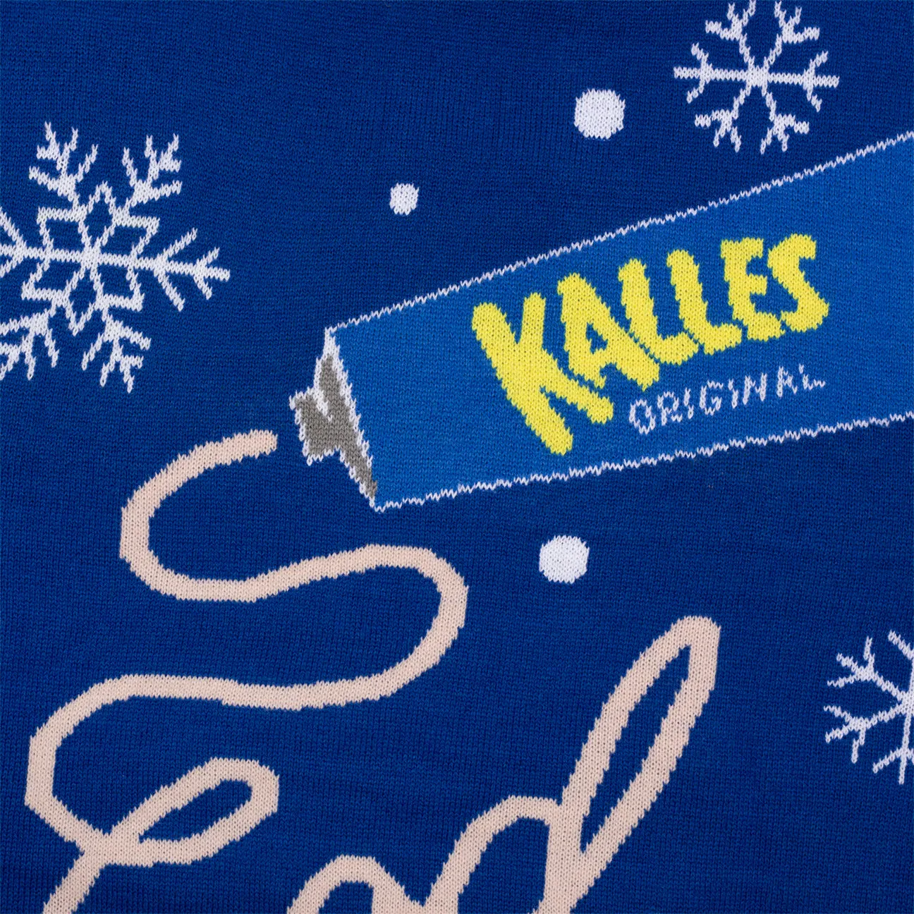 Svensk Husman Julesweater Kalles Kaviar herre akryl