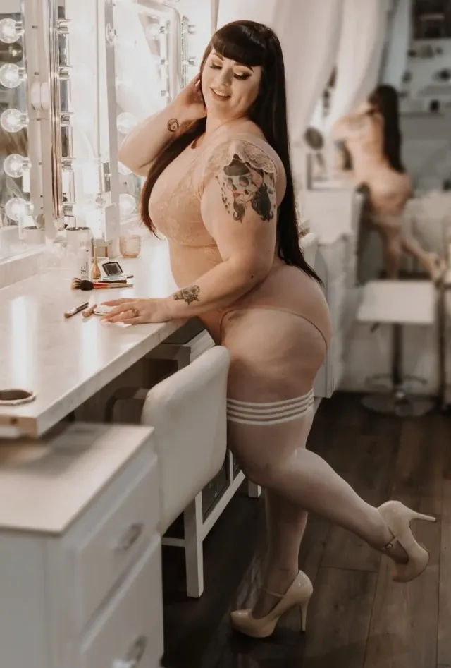 KIX'IES Ashley lårstrømper hvid sheer