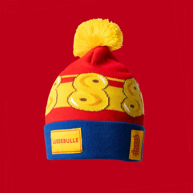 Svensk Husman Lussebulle hue polyester one size