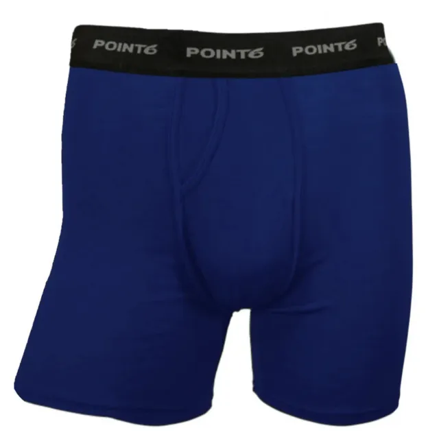 Point6 Merino Boxer Briefs underbukser sort uld