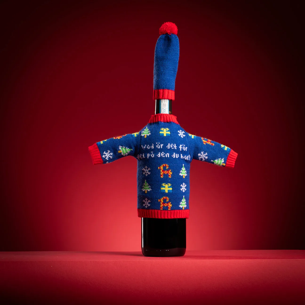 Svensk Husman Grog flaskeskjorte polyester 75 cl
